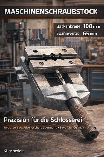 Maschinenschraubstock 100 - , mm